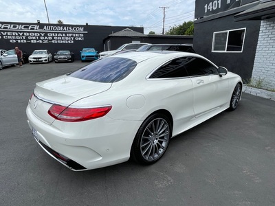 2015 Mercedes-Benz S-Class Coupe S 550 4MATIC