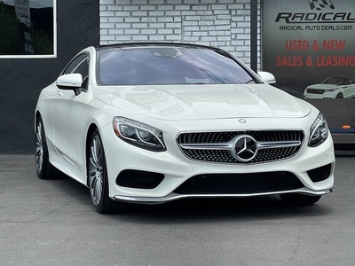 2015 Mercedes-Benz S-Class Coupe S 550 4MATIC