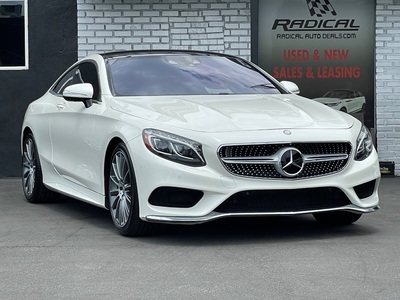 2015 Mercedes-Benz S-Class Coupe S 550 4MATIC