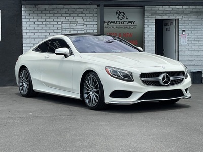 2015 Mercedes-Benz S-Class Coupe S 550 4MATIC