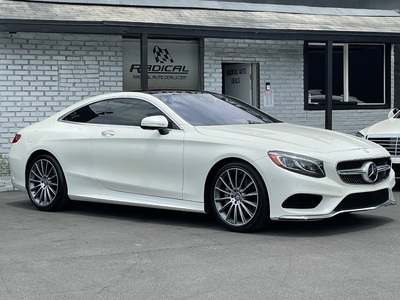 2015 Mercedes-Benz S-Class Coupe S 550 4MATIC