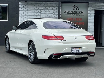2015 Mercedes-Benz S-Class Coupe S 550 4MATIC