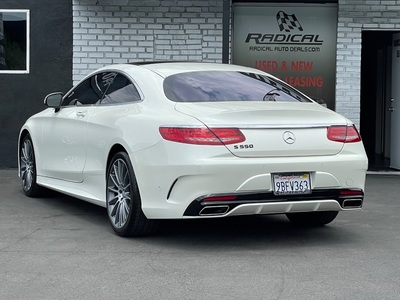 2015 Mercedes-Benz S-Class Coupe S 550 4MATIC
