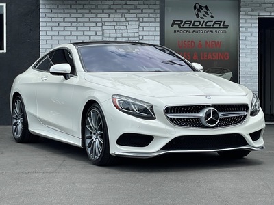 2015 Mercedes-Benz S-Class Coupe S 550 4MATIC