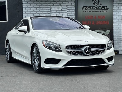 2015 Mercedes-Benz S-Class Coupe S 550 4MATIC