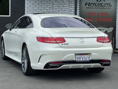 2015 Mercedes-Benz S-Class Coupe S 550 4MATIC