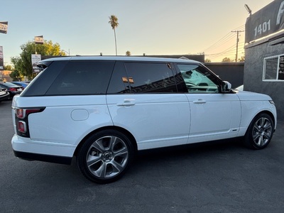 2018 Land Rover Range Rover V8 Supercharged LWB 4WD