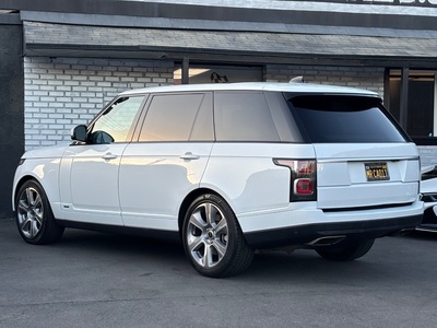 2018 Land Rover Range Rover V8 Supercharged LWB 4WD