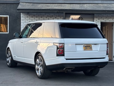 2018 Land Rover Range Rover V8 Supercharged LWB 4WD