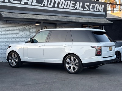 2018 Land Rover Range Rover V8 Supercharged LWB 4WD