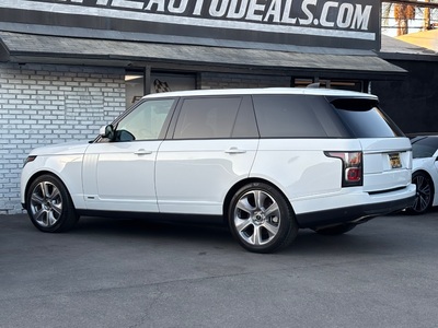2018 Land Rover Range Rover V8 Supercharged LWB 4WD