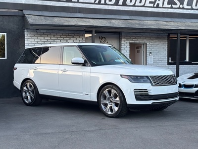 2018 Land Rover Range Rover V8 Supercharged LWB 4WD
