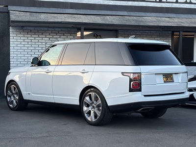 2018 Land Rover Range Rover V8 Supercharged LWB 4WD