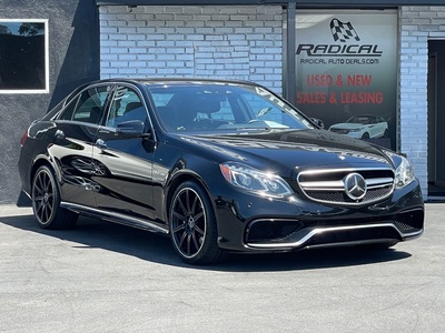 2014 Mercedes-Benz E-Class E 63 AMG Sedan 4MATIC
