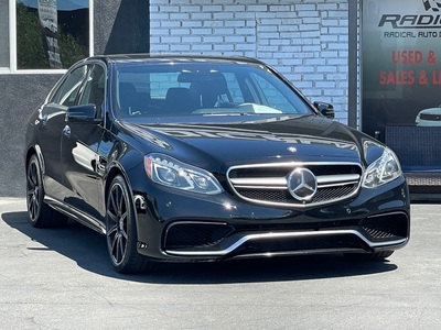 2014 Mercedes-Benz E-Class E 63 AMG Sedan 4MATIC