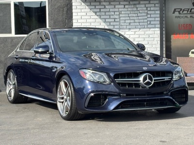 2018 Mercedes-Benz E-Class AMG E 63 S Sedan 4MATIC