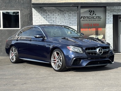 2018 Mercedes-Benz E-Class AMG E 63 S Sedan 4MATIC
