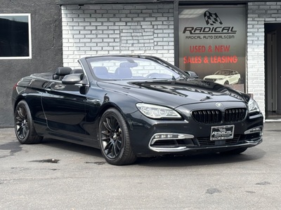 2016 BMW 6 Series 640i Convertible RWD