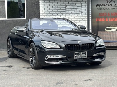 2016 BMW 6 Series 640i Convertible RWD