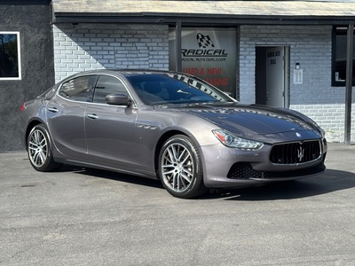 2017 Maserati Ghibli 3.0L Sedan RWD