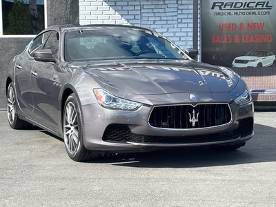 2017 Maserati Ghibli 3.0L Sedan RWD