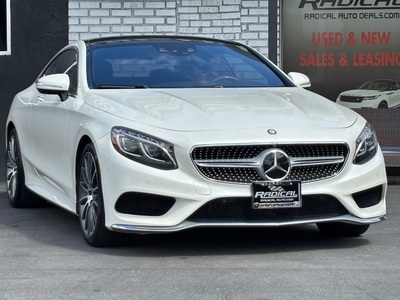 2015 Mercedes-Benz S-Class Coupe S 550 4MATIC Coupe