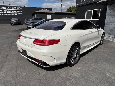 2015 Mercedes-Benz S-Class Coupe S 550 4MATIC Coupe