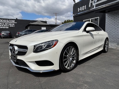 2015 Mercedes-Benz S-Class Coupe S 550 4MATIC Coupe