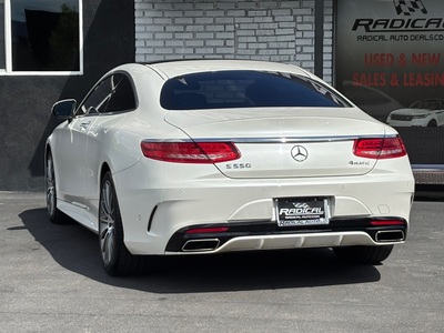 2015 Mercedes-Benz S-Class Coupe S 550 4MATIC Coupe