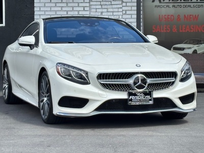 2015 Mercedes-Benz S-Class Coupe S 550 4MATIC Coupe