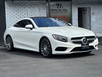 2015 Mercedes-Benz S-Class Coupe S 550 4MATIC Coupe