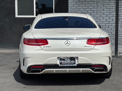 2015 Mercedes-Benz S-Class Coupe S 550 4MATIC Coupe
