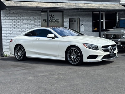 2015 Mercedes-Benz S-Class Coupe S 550 4MATIC Coupe