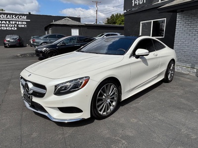 2015 Mercedes-Benz S-Class Coupe S 550 4MATIC Coupe