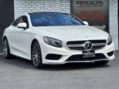 2015 Mercedes-Benz S-Class Coupe S 550 4MATIC Coupe