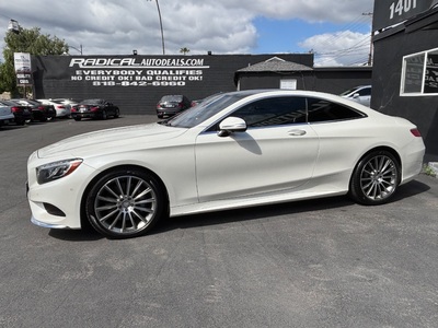 2015 Mercedes-Benz S-Class Coupe S 550 4MATIC Coupe