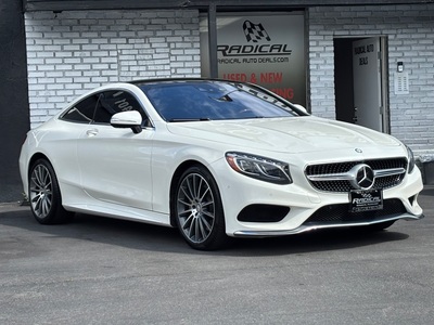 2015 Mercedes-Benz S-Class Coupe S 550 4MATIC Coupe