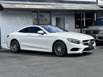 2015 Mercedes-Benz S-Class Coupe S 550 4MATIC Coupe