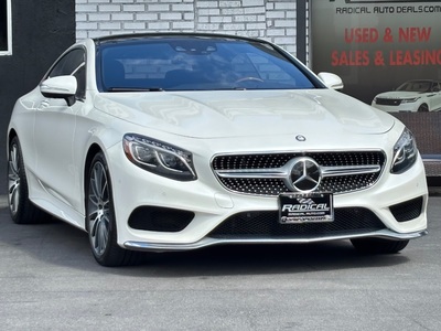 2015 Mercedes-Benz S-Class Coupe S 550 4MATIC Coupe