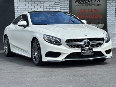 2015 Mercedes-Benz S-Class Coupe S 550 4MATIC Coupe
