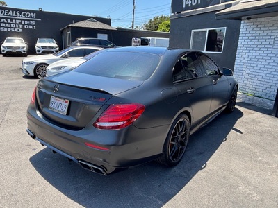 2018 Mercedes-Benz E-Class AMG E 63 S Sedan 4MATIC+