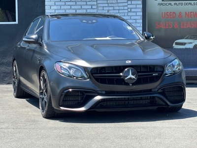 2018 Mercedes-Benz E-Class AMG E 63 S Sedan 4MATIC+