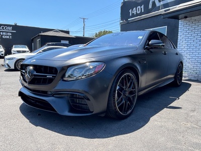 2018 Mercedes-Benz E-Class AMG E 63 S Sedan 4MATIC+