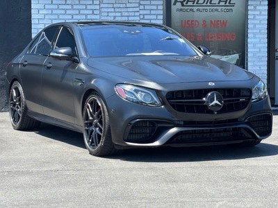 2018 Mercedes-Benz E-Class AMG E 63 S Sedan 4MATIC+