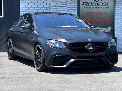 2018 Mercedes-Benz E-Class AMG E 63 S Sedan 4MATIC+