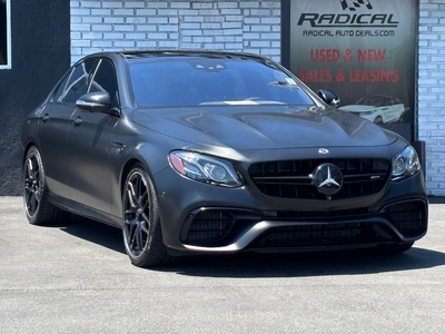 2018 Mercedes-Benz E-Class AMG E 63 S Sedan 4MATIC+