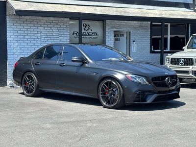 2018 Mercedes-Benz E-Class AMG E 63 S Sedan 4MATIC+