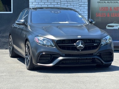 2018 Mercedes-Benz E-Class AMG E 63 S Sedan 4MATIC+