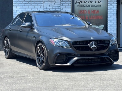 2018 Mercedes-Benz E-Class AMG E 63 S Sedan 4MATIC+