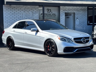 2016 Mercedes-Benz E-Class AMG E 63 S Sedan 4MATIC